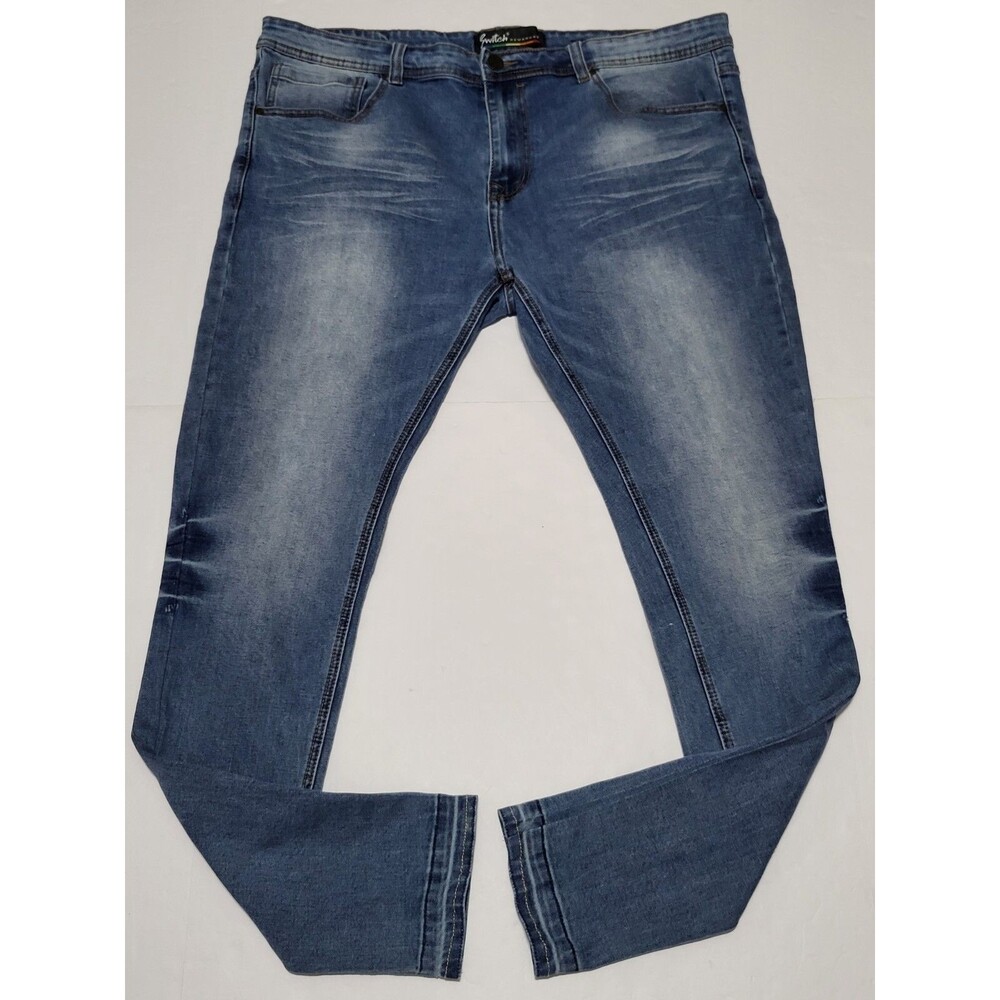 Switch Jeans Mens Size 38 X 32 Blue Slim Taper Fit Light Wash